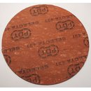Dichtungsplatte SELECTA rot -  rund - 150 x 1mm -