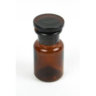 Weithalsflasche Rundbrust - KS-Braunglas 50 ml