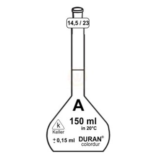 Messkolben DURAN ® | 150 ml | A | NS 14,5/23