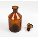 Enghalsflasche Steilbrust - KS-Braunglas 250 ml