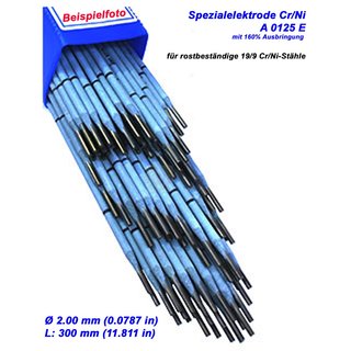 Welding electrode - A 0125 E | 0.0787 in (2.00 mm)